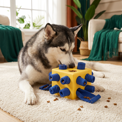 Snuffle Toy for Dogs – Durable Interactive Puzzle Toy for Mental Stimulation & Treat Hunting