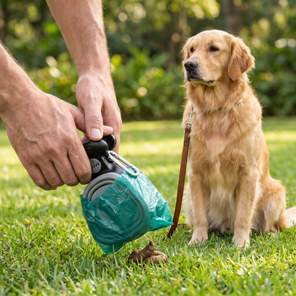 Portable Dog Poop Picker – Foldable, Hygienic & Perfect for On-the-Go