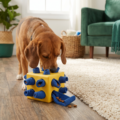 Snuffle Toy for Dogs – Durable Interactive Puzzle Toy for Mental Stimulation & Treat Hunting