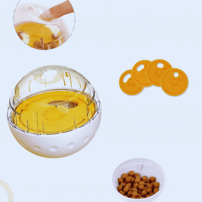 Interactive Dog Food Ball – Encourages Play and Food Engagement