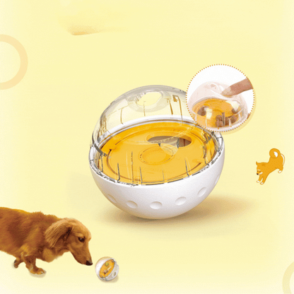 Interactive Dog Food Ball – Encourages Play and Food Engagement