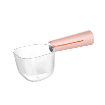 Measuring Scoop for Dry Food and Rice with Ergonomic Handle and Measurement Scale