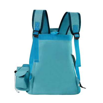 Pet Carrier Backpack with Mesh Design - Comfortable Travel Bag for Cats and Small Dogs