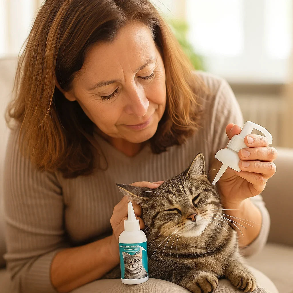 Natural Ear Cleaner for Cats