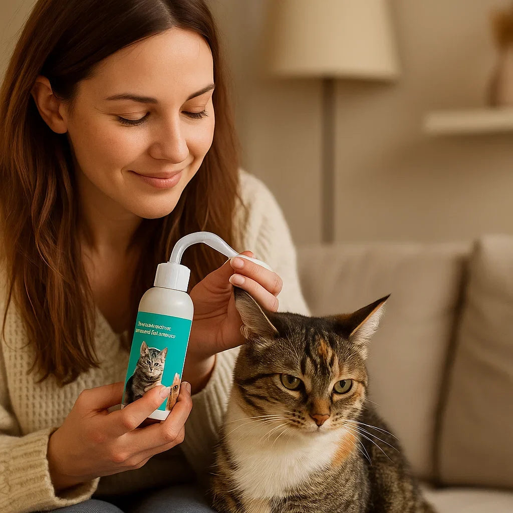 Natural Ear Cleaner for Cats
