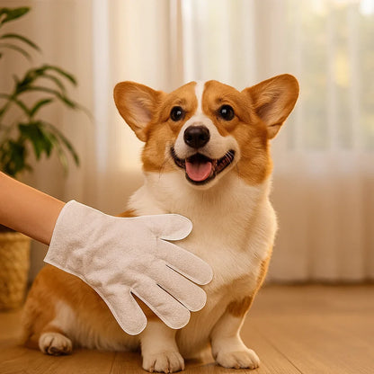 Pet Cleaning Wipes Mitt