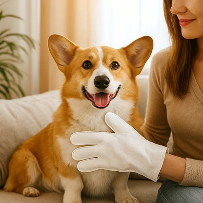 Pet Cleaning Wipes Mitt
