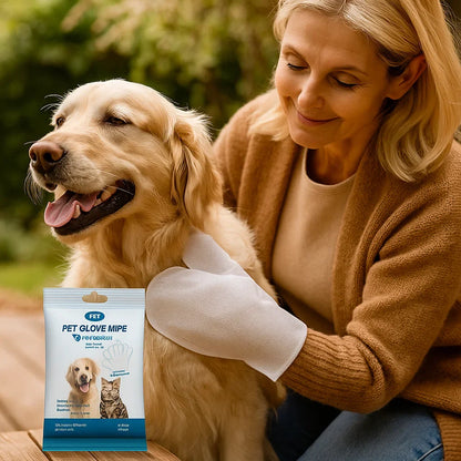 Pet Cleaning Wipes Mitt