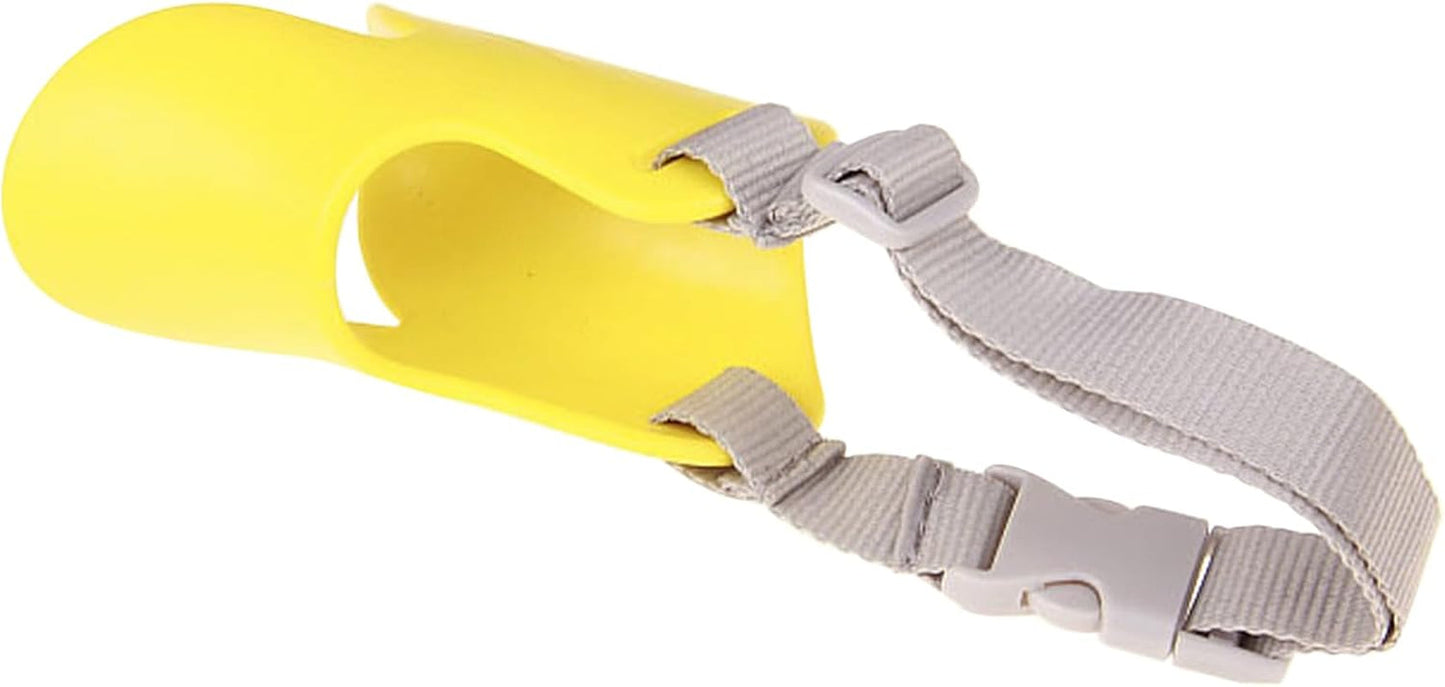 QuakyPup Silicone Dog Muscle Adjustable for Small-Medium Dogs