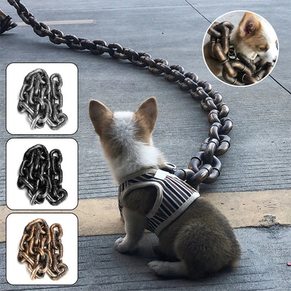 Plastic Chain leash for Doga & Cats