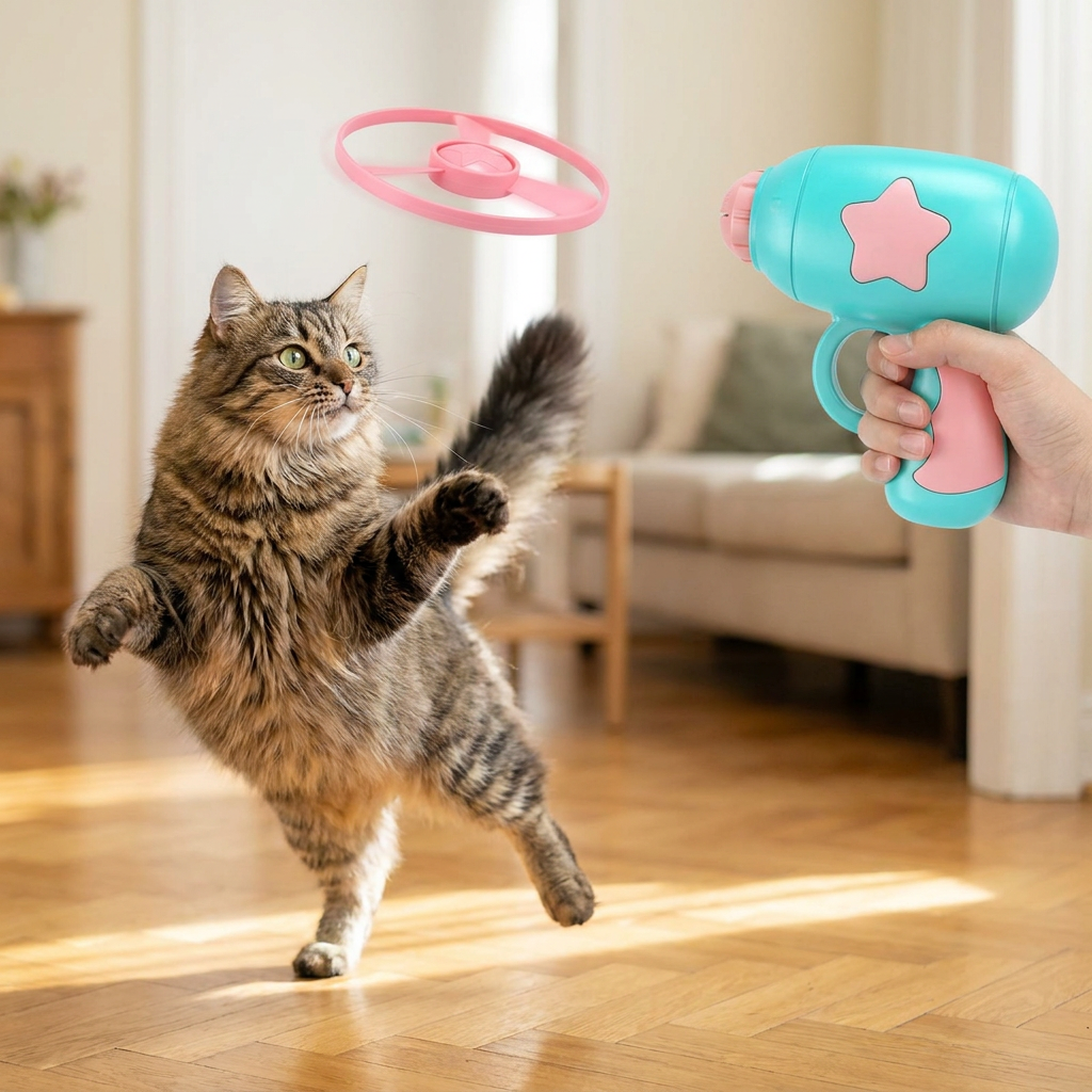 Pet Flying Disc Launcher