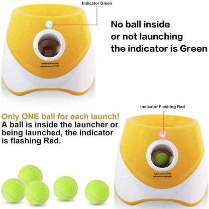 Automatic Dog Ball Launcher for Small to Medium Dogs