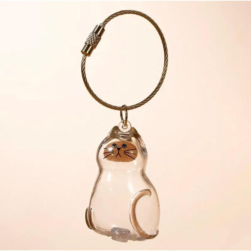 Forever Paw Pet Hair Keepsake Capsule Keychain 6 Pack