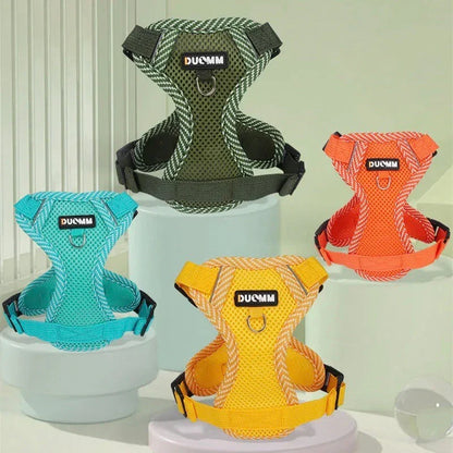 Reflective Harness With Leash For Small Dogs