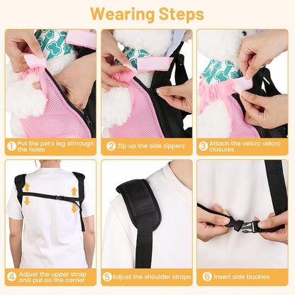 PawPack Front-Facing Cat & small dog Backpack