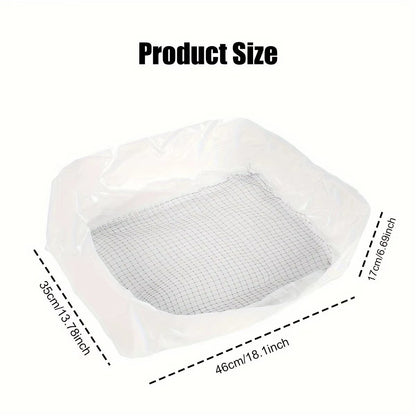 10Pcs Reusable Litter box Liner,