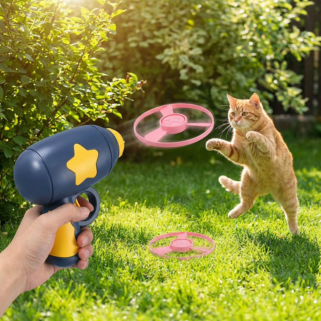 Pet Flying Disc Launcher
