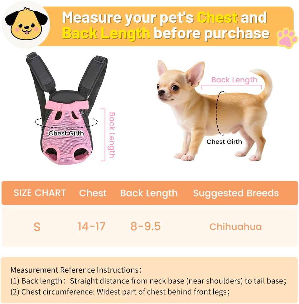 PawPack Front-Facing Cat & small dog Backpack