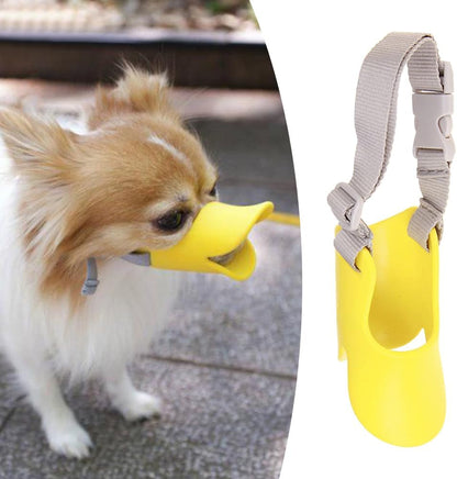 QuakyPup Silicone Dog Muscle Adjustable for Small-Medium Dogs