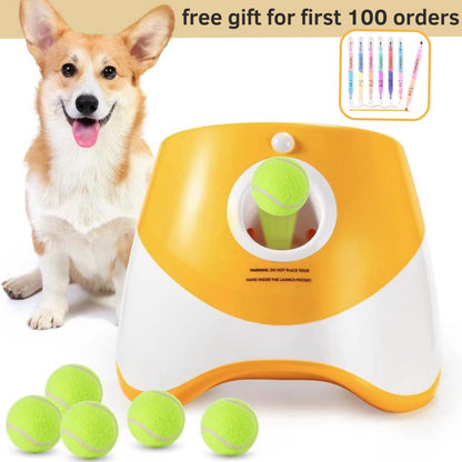 Automatic Dog Ball Launcher for Small to Medium Dogs