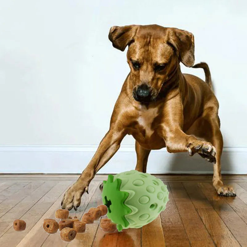 Chew Toys for Dogs - Interactive Rubber Strawberry-Shaped Toys