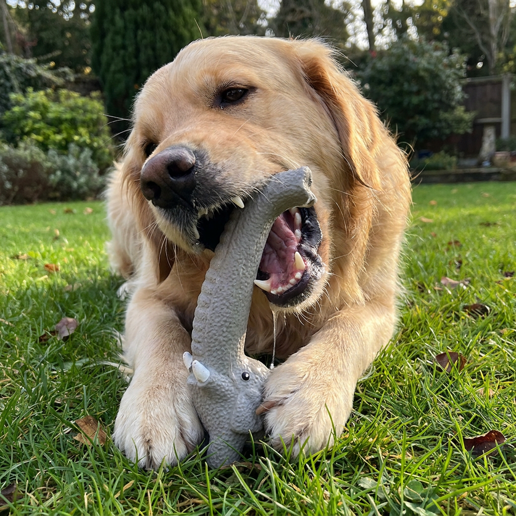 XXL Durable Teeth Cleaning Latex Dog Toy