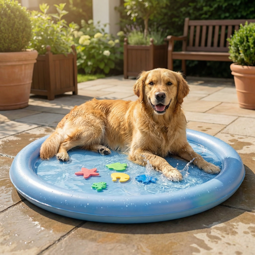 Interactive Cooling Water Bed for Dogs 2.0
