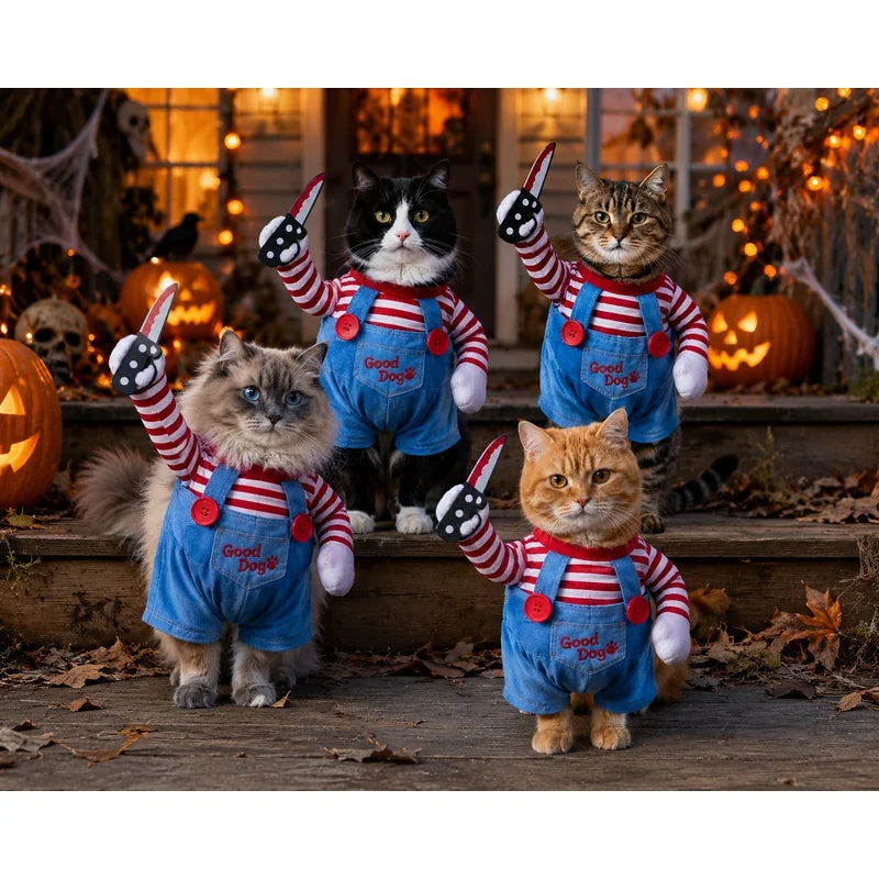 Halloween Killer Petsors Costume