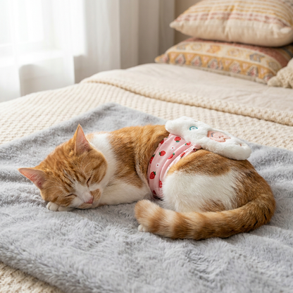 Interactive Remote Control Cat Toy with Moving Tail and Playful Motion