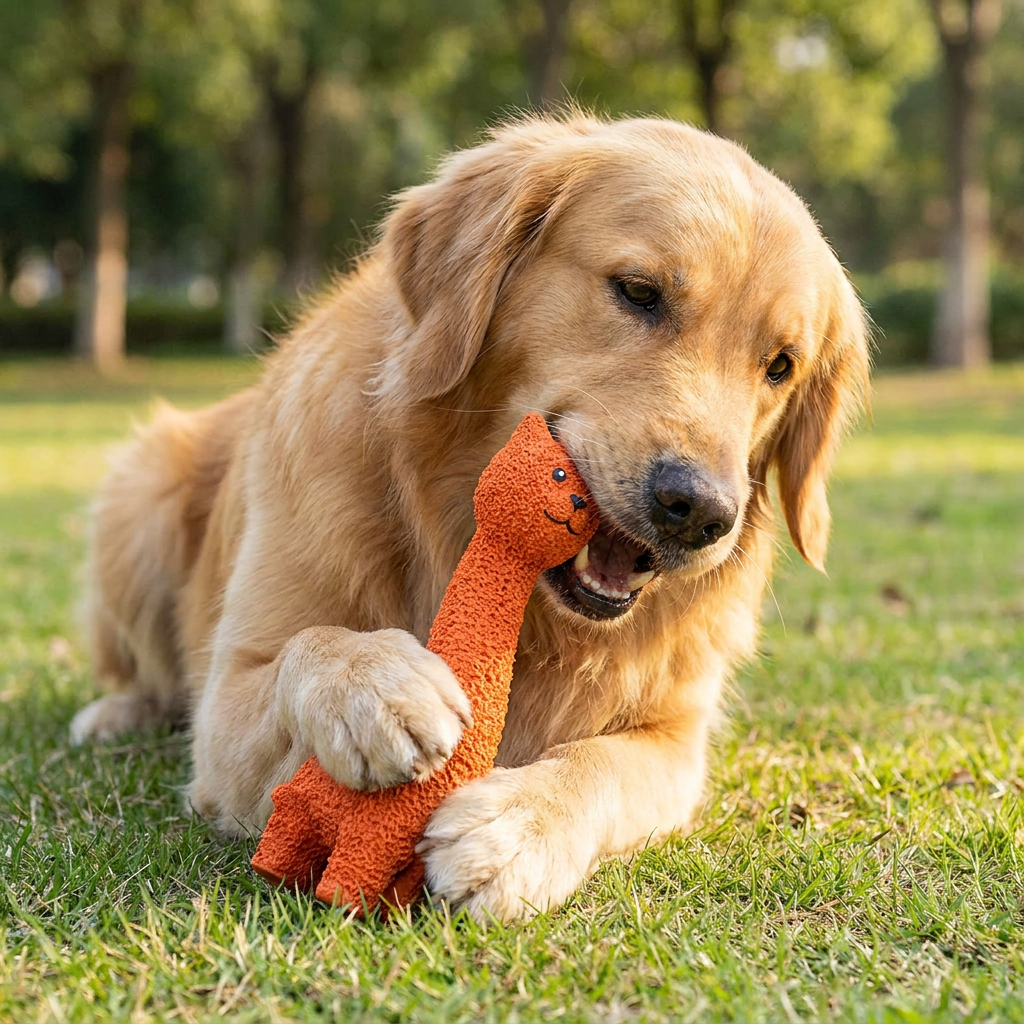 XXL Durable Teeth Cleaning Latex Dog Toy