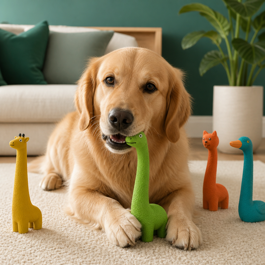 XXL Durable Teeth Cleaning Latex Dog Toy