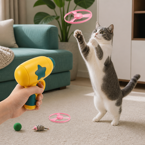 Pet Flying Disc Launcher