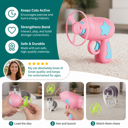 Pet Flying Disc Launcher