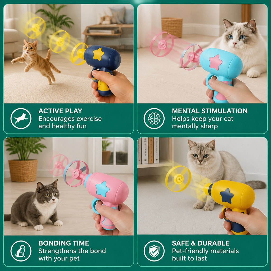 Pet Flying Disc Launcher