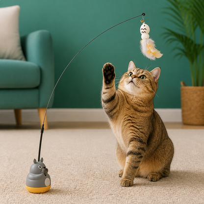 360° Interactive Self-Play Cat Teaser