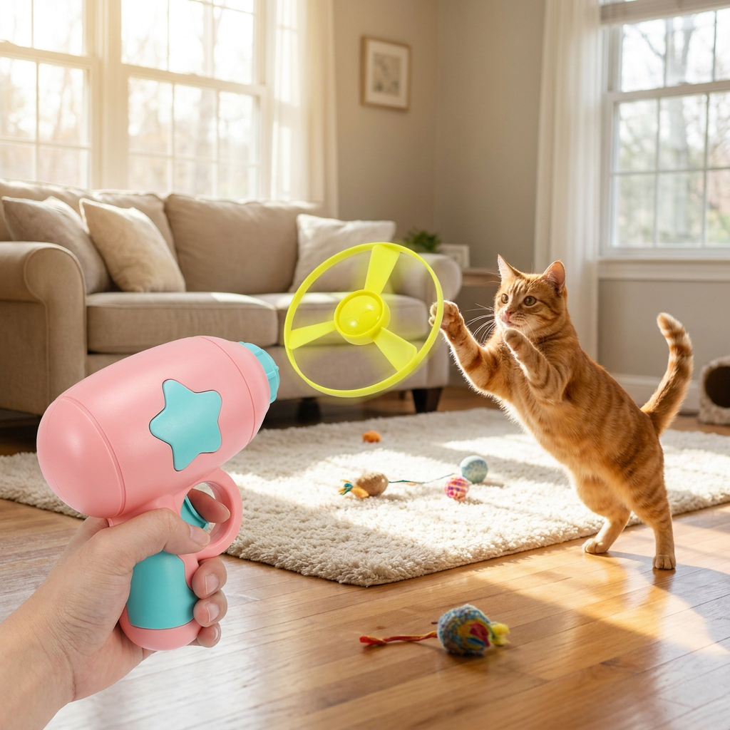Pet Flying Disc Launcher