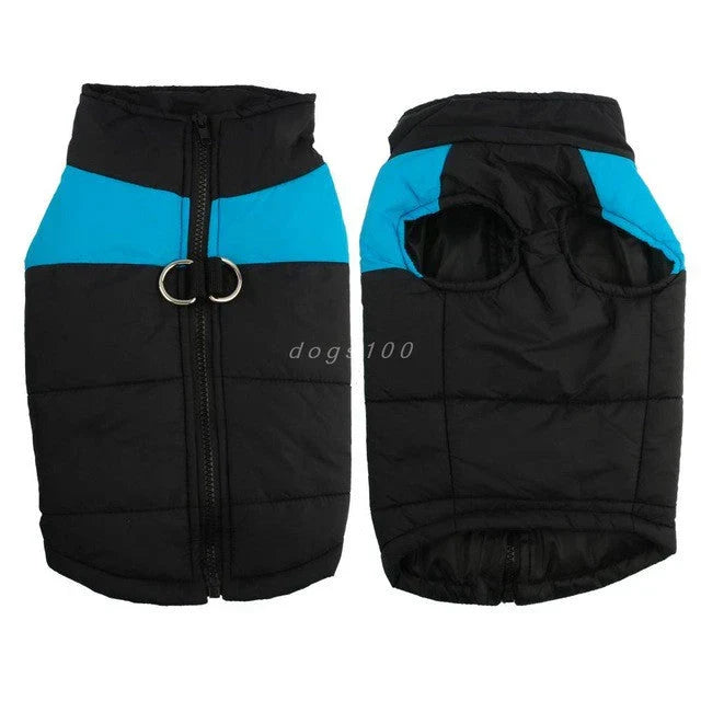 Waterproof and Warm Dog Coat for Cold Days