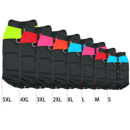 Waterproof and Warm Dog Coat for Cold Days