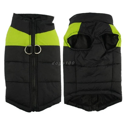 Waterproof and Warm Dog Coat for Cold Days
