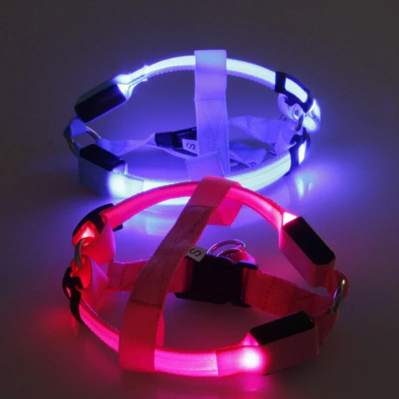 Dog Harness with Light Function