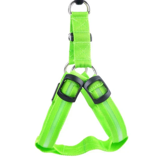 Dog Harness with Light Function