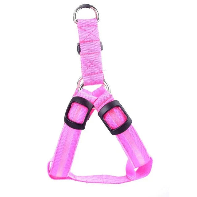 Dog Harness with Light Function