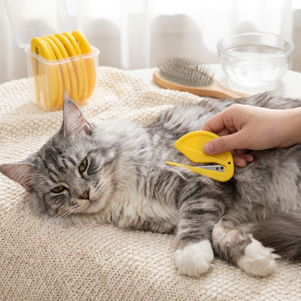 Pet Fur Detangler (10 Pieces) – Gentle Grooming & Effortless Knot Removal for Dogs & Cats